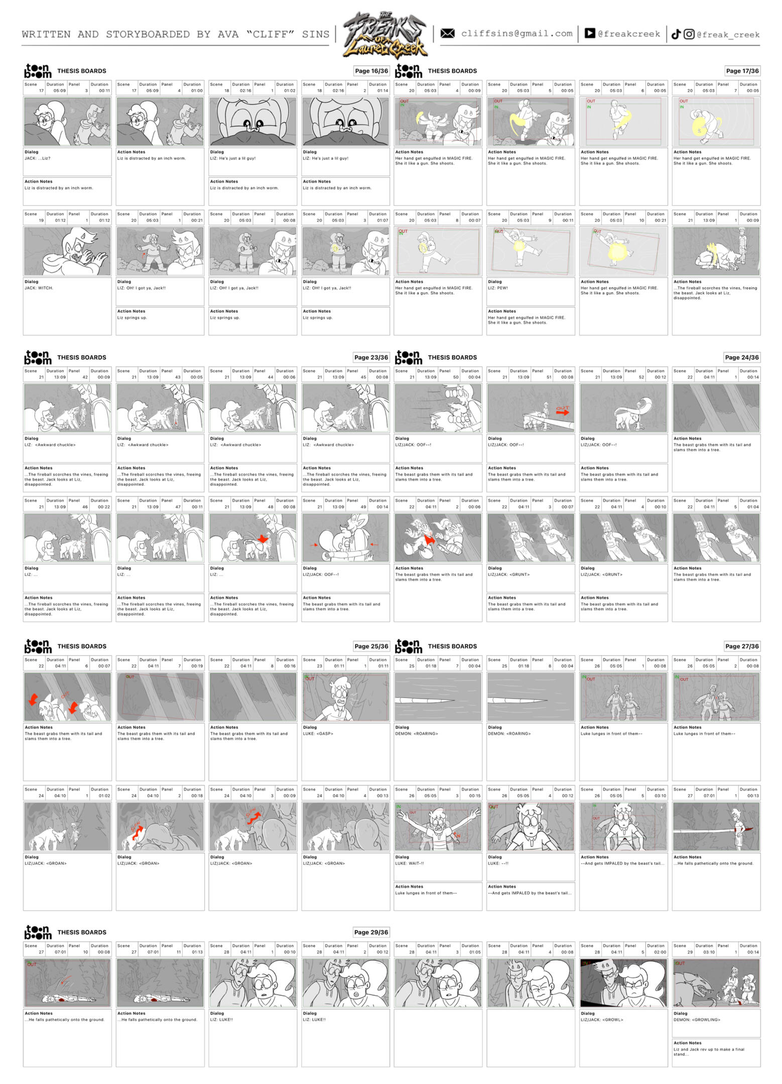 Action Board Sample